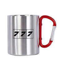 Thumbnail for Flat Colourful 777 Designed Stainless Steel Outdoors Mugs