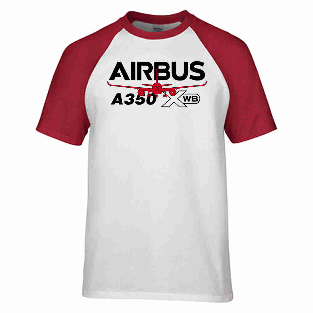 Amazing Airbus A350 XWB Designed Raglan T-Shirts