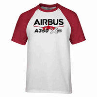 Thumbnail for Amazing Airbus A350 XWB Designed Raglan T-Shirts