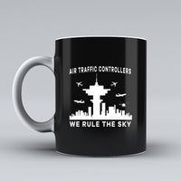 Thumbnail for Air Traffic Controllers - We Rule The Sky Designed Ceramic White Mugs