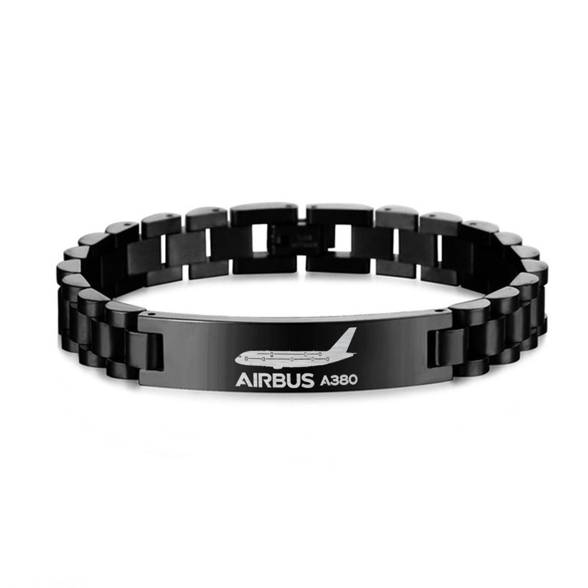 The Airbus A380 Designed Stainless Steel Chain Bracelets