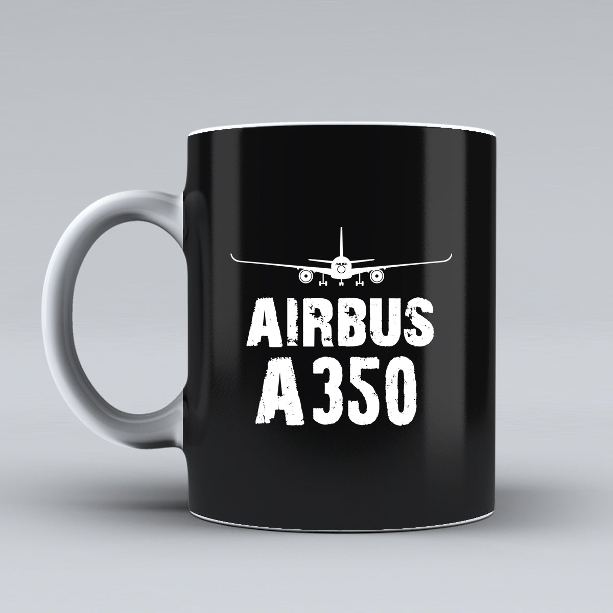Airbus A350 & Plane Designed Ceramic White Mugs