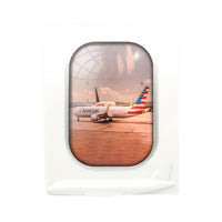Thumbnail for American Airlines Boeing 767 Designed Airplane Window Photo Frame