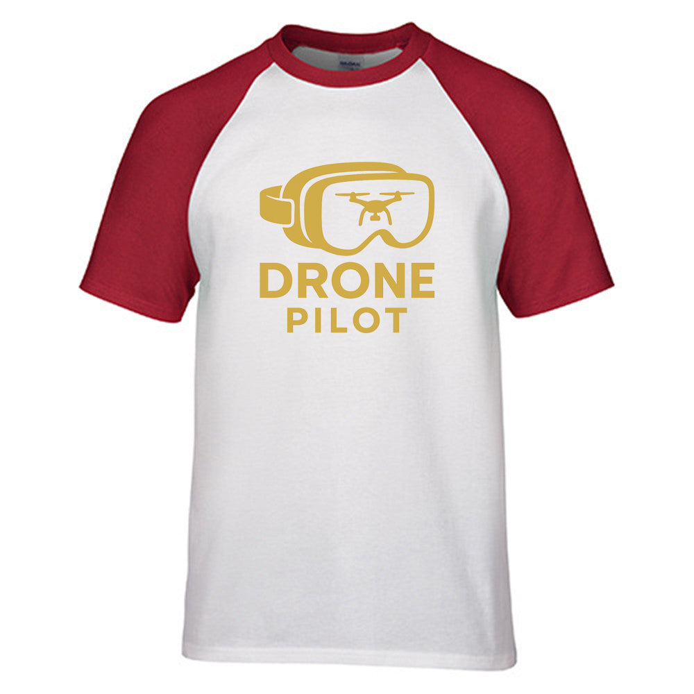 Googles & Drone Pilot Designed Raglan T-Shirts