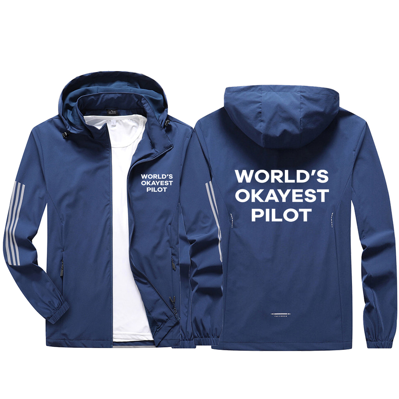 World's Okayest Pilot Sport & Running Jackets