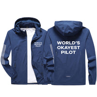 Thumbnail for World's Okayest Pilot Sport & Running Jackets