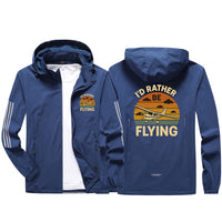 Thumbnail for Retro I'D Rather Be Flying Design Sport & Running Jackets