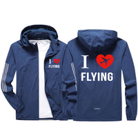 Thumbnail for I Love Flying Sport & Running Jackets