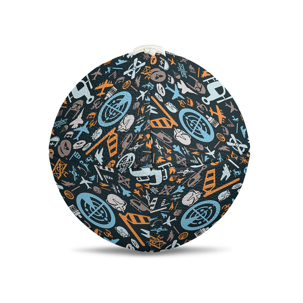 Aviation Icons Designed Rugby