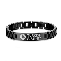 Thumbnail for Turkish Airlines Designed Stainless Steel Chain Bracelets