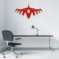 Thumbnail for Fighter Jet 16 Silhouette Designed Wall Metal Signs