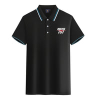 Thumbnail for Amazing Boeing 757 Designed Stylish Polo T-Shirts