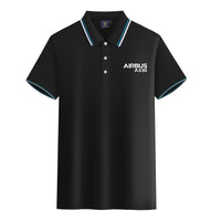 Thumbnail for Airbus A330 & Text Designed Stylish Polo T-Shirts