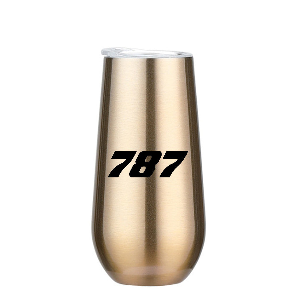 787 Flat Text Designed 6oz Egg Cups