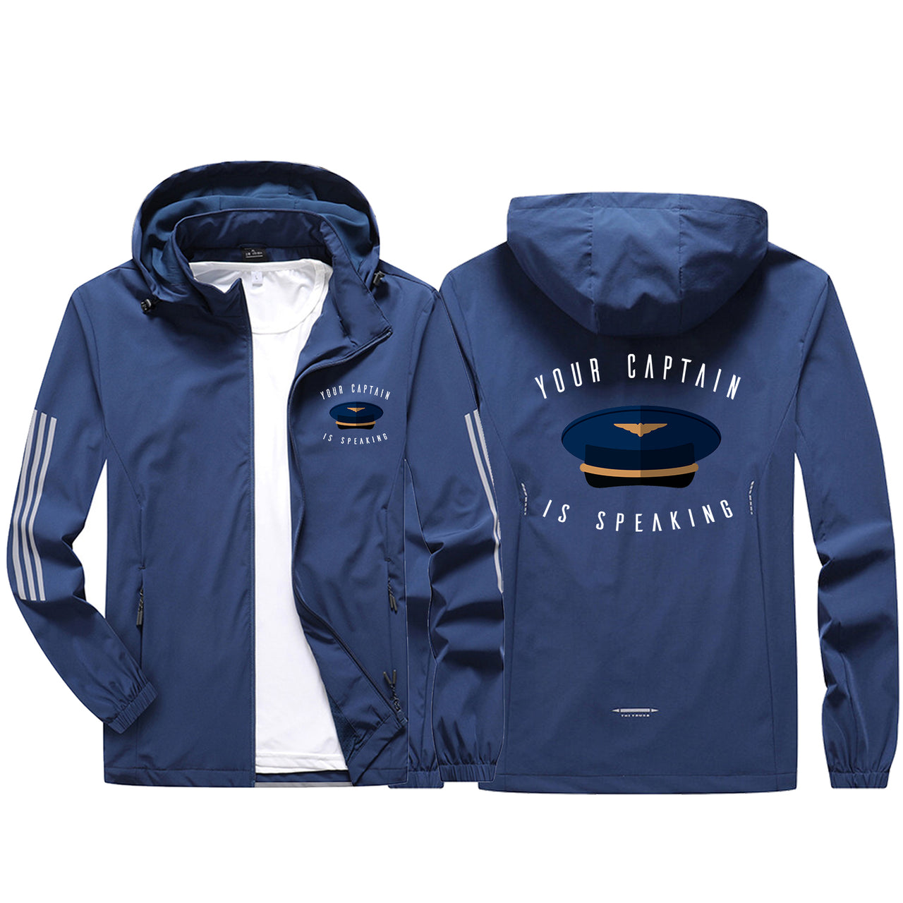 Your Captain Is Speaking Sport & Running Jackets