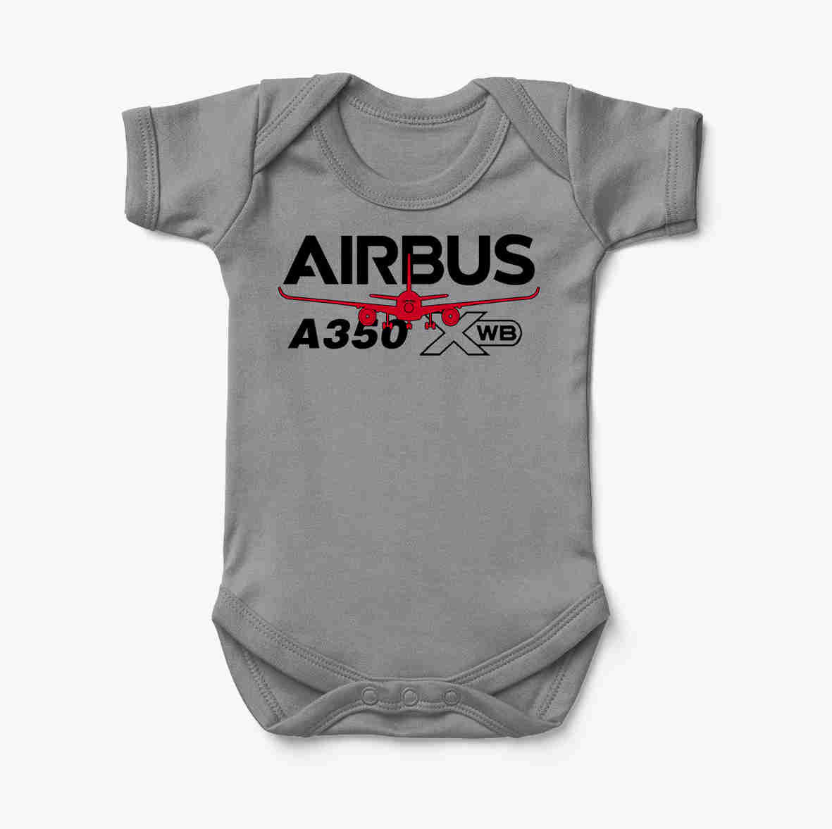 Amazing Airbus A350 XWB Designed Baby Bodysuits