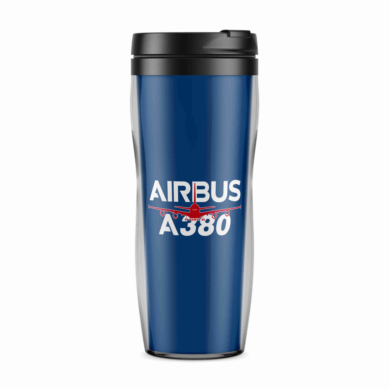 Amazing Airbus A380 Designed Plastic Travel Mugs