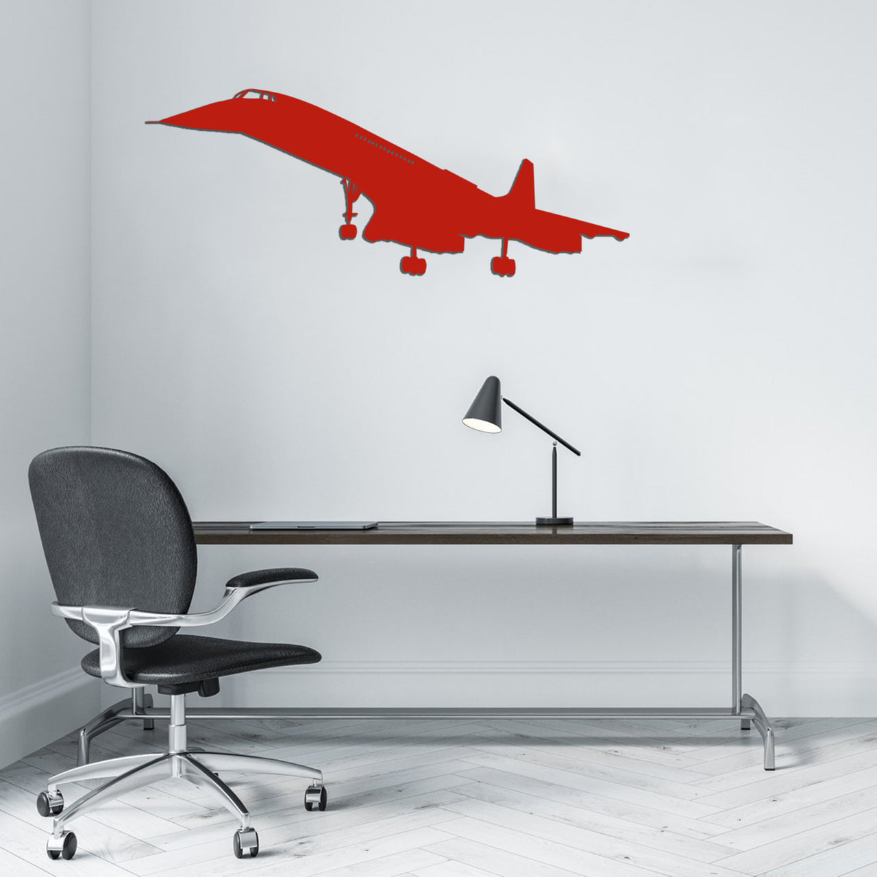 Concorde Designed Wall Metal Signs