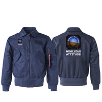 Thumbnail for Mind Your Attitude Designed Embroidered Patch Attachable Jackets