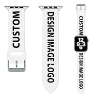 Thumbnail for CUSTOM  DESIGN IMAGE LOGO Designed Soft Silicone Apple Watch Bands