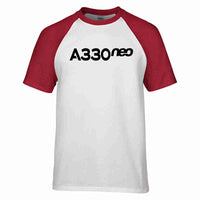 Thumbnail for A330neo & Text Designed Raglan T-Shirts