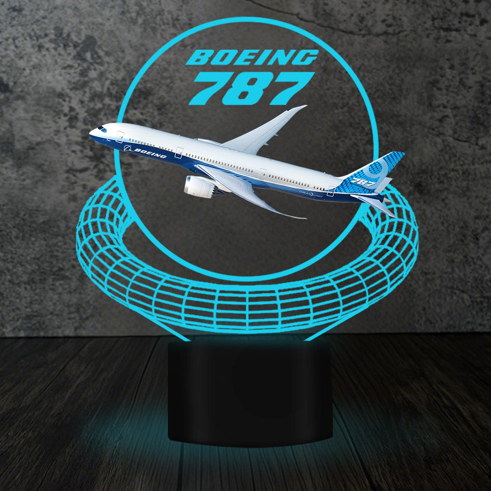 Boeing 787 Designed 3D Lamp