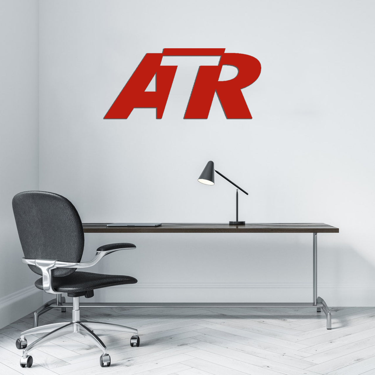 ATR & Text Designed Wall Metal Signs