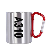 Thumbnail for A310 Text Designed Stainless Steel Outdoors Mugs