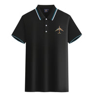 Thumbnail for Colourful Airplane Designed Stylish Polo T-Shirts