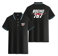 Thumbnail for Amazing Boeing 767 Designed Stylish Polo T-Shirts (Double-Side)