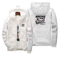Thumbnail for Boeing 747 & PW4000-94 Engine Designed Thin Windbreaker Jackets