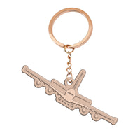 Thumbnail for Airbus A380 Silhouette Designed Hollow Key Chains