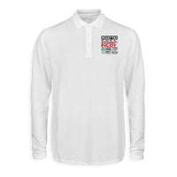 Thumbnail for Student Pilot Label Designed Long Sleeve Polo T-Shirts