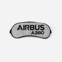 Thumbnail for Airbus A380 & Text Designed Sleep Masks