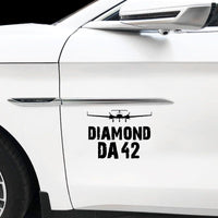 Thumbnail for Diamond DA42 & Plane Designed Car Sticker