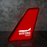 Thumbnail for Boeing 737 Printed Designed Led Aircraft Tail & 3D Lamp - view 4