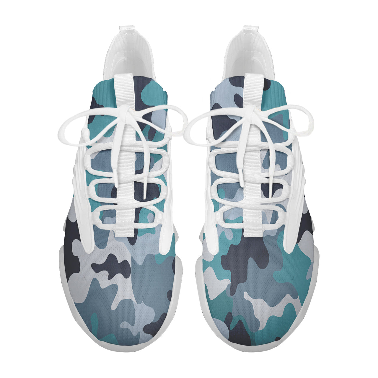 Military Camouflage Green Designed Fashion Running Shoes