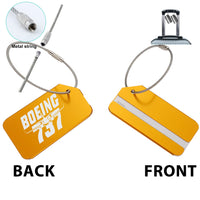 Thumbnail for Amazing Boeing 737 Designed Fashion Metal Luggage Tags