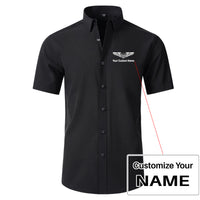 Thumbnail for Custom Name (Military Badge) Design Super Quality Short Sleeve Shirts