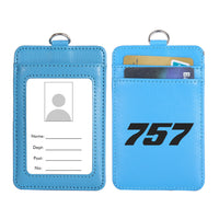 Thumbnail for 757 Flat Text Designed ID Card Holder