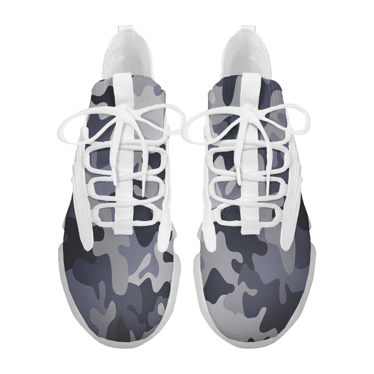 Military Camouflage Army Gray Designed Fashion Running Shoes