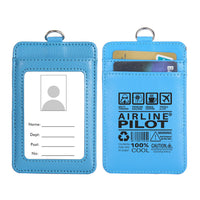Thumbnail for Airline Pilot Label Designed ID Card Holder