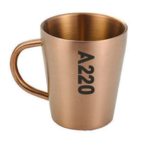 Thumbnail for A220 Text Designed Stainless Steel Coffee Mugs