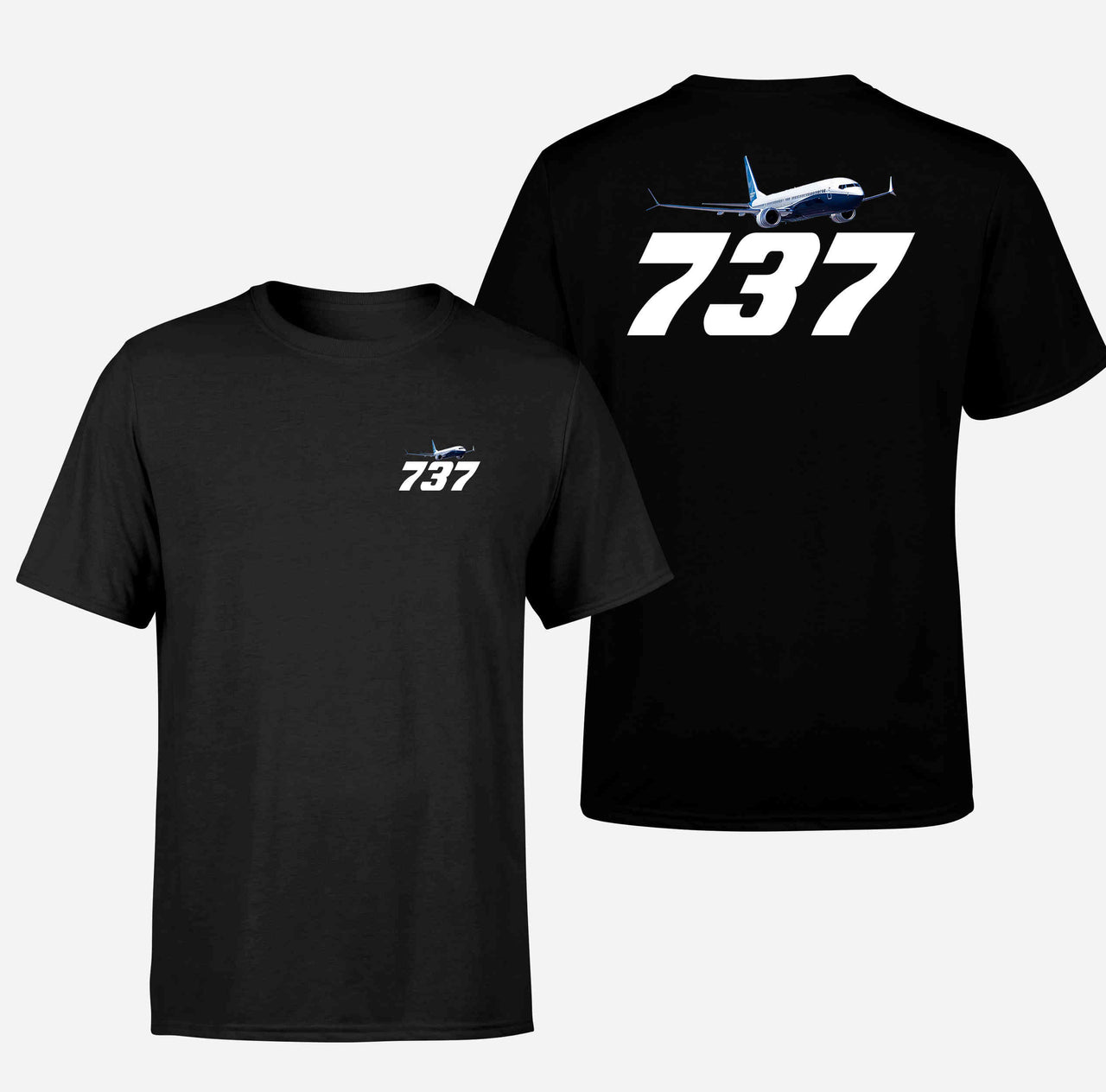 Super Boeing 737-800 Designed Double-Side T-Shirts