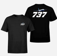 Thumbnail for Super Boeing 737-800 Designed Double-Side T-Shirts