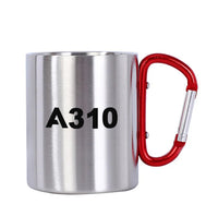 Thumbnail for A310 Flat Text Designed Stainless Steel Outdoors Mugs