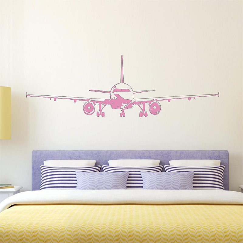 Face to Face with Airbus A320 Designed Wall Sticker
