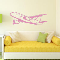 Thumbnail for Amazing Silhouette of Airbus A320 Designed Wall Sticker