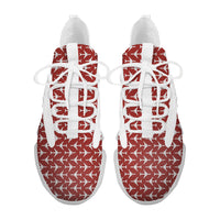 Thumbnail for Perfectly Sized Seamless Airplanes Red Designed Fashion Running Shoes