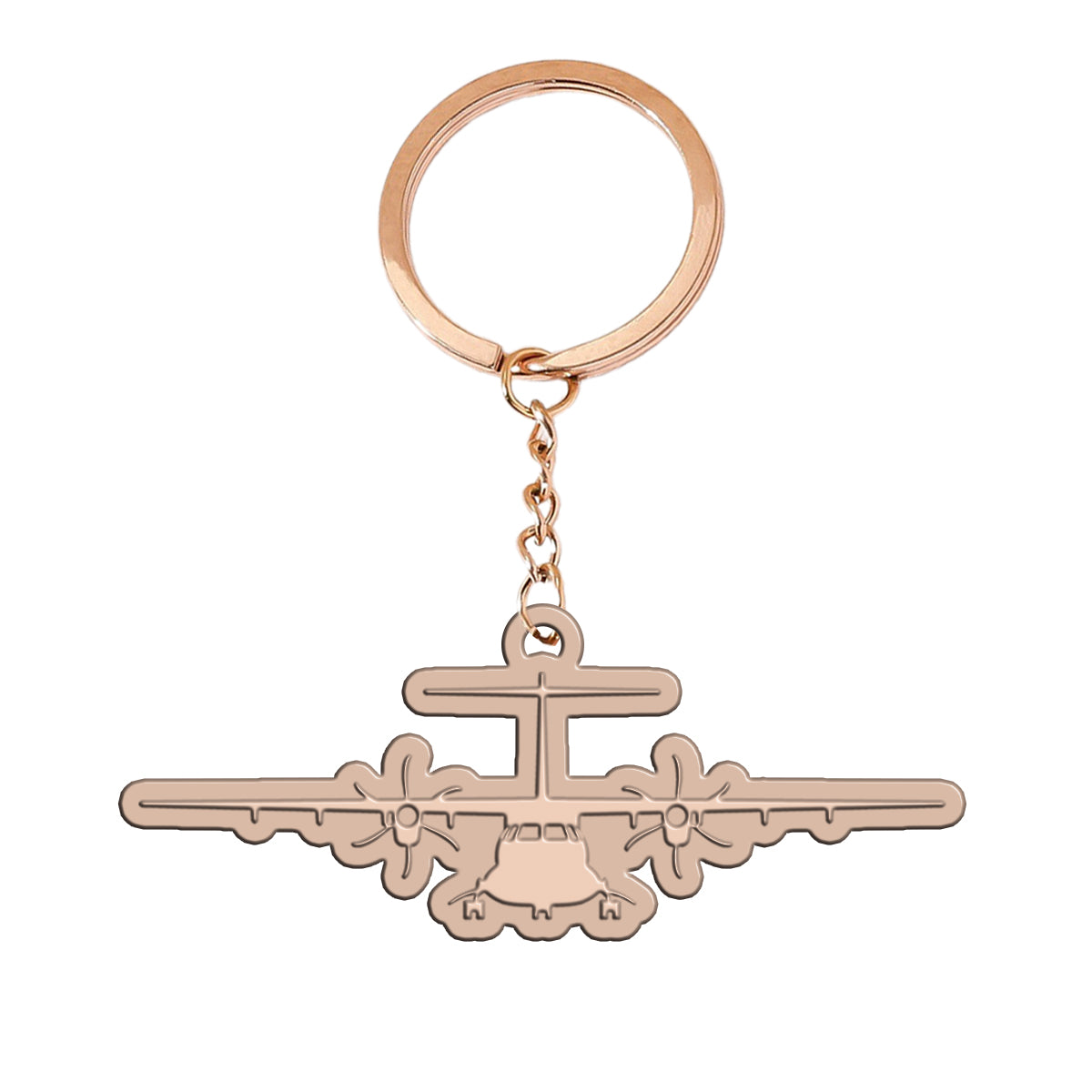 ATR-72 Silhouette Designed Hollow Key Chains